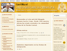 Tablet Screenshot of antoniogarcia-crews.com